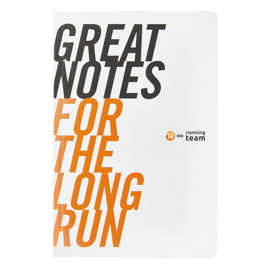 NN RUNNING TEAM ノートブック [GREAT NOTES FOR THE LONG RUN] A5変形サイズ